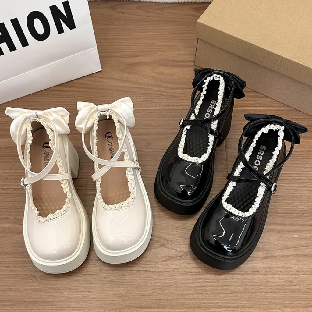 Low-cut Thick-soled Mary Jane Shoes – 2026 Style