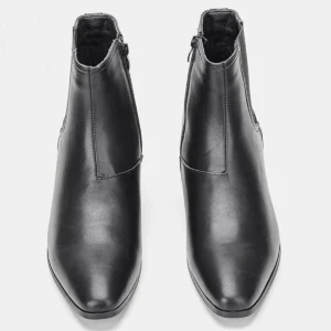 Men’s High Heel Boots Chelsea Double Elastic Boots