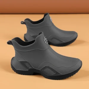 Men’s Short Rain Boots 2025 Wear-resistant Waterproof Kitchen