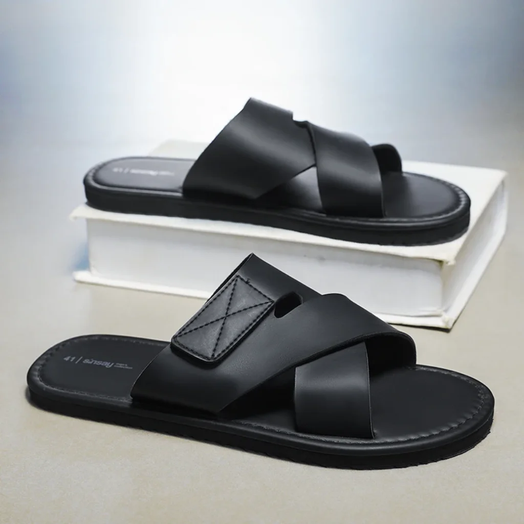 Men’s Slippers 2026 Summer Leisure Korean Fashion Sports