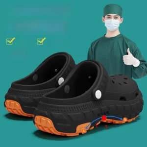Men’s Surgical Room Slippers Arch Support Thick Bottom