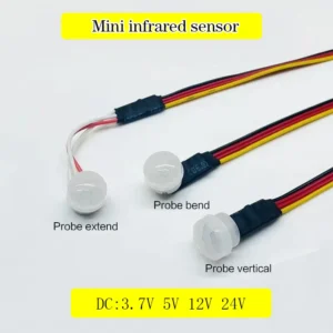Mini PIR DC3.7v 5v 12v 24v LED PIR