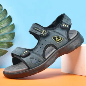 Summer Men Genuine Leather Sandals Classic Casual Shoes