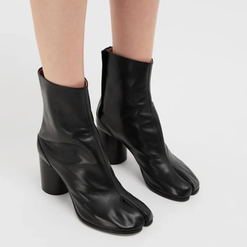 Tabi Boots Women Split Toe Ankle Boots Women