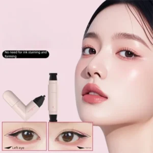 Waterproof Eyeliner Stamp Quick Dry Black Color Eye