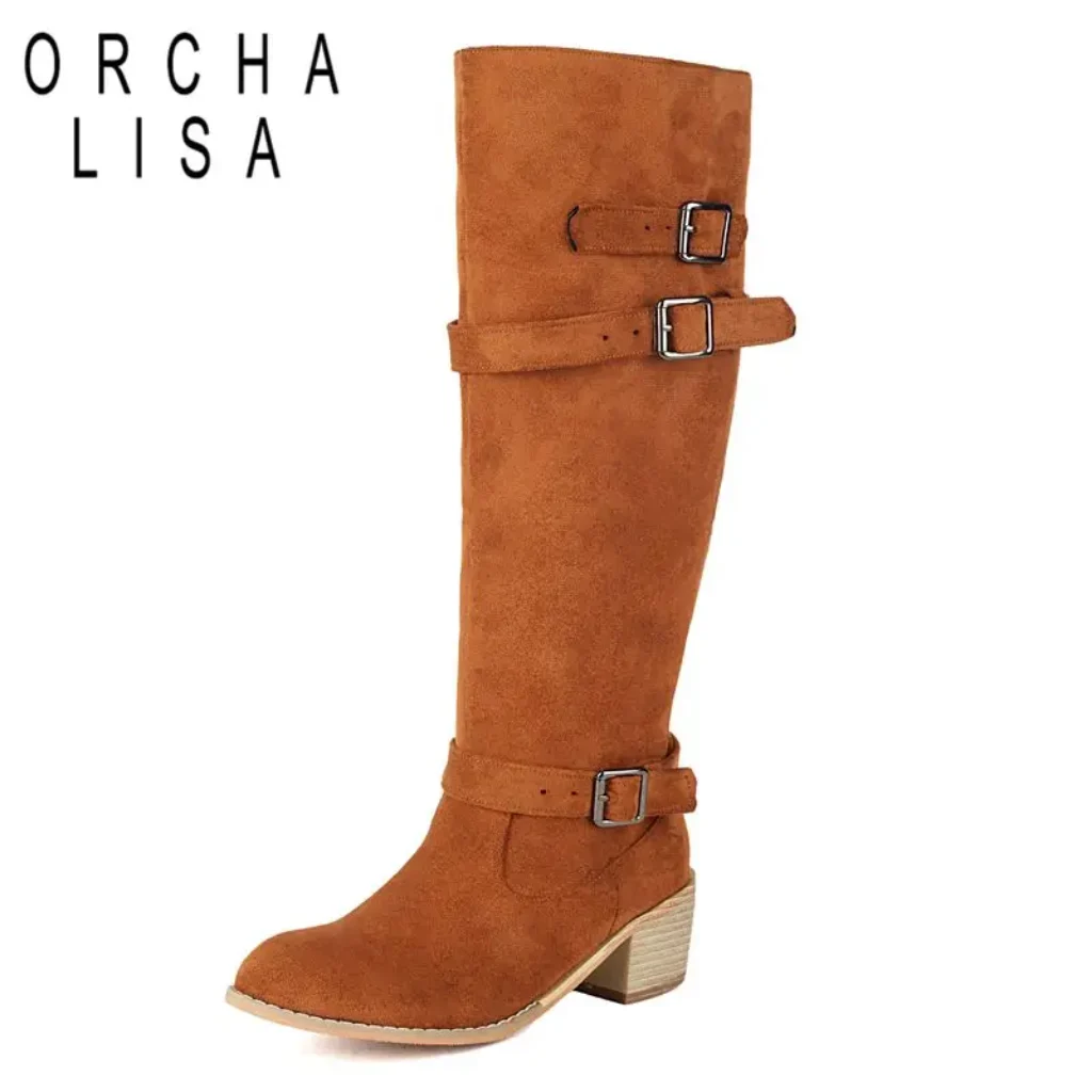 ORCHA LISA 2027 Retro Female Knee High Boots