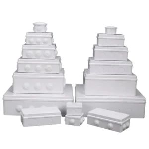 Outdoor waterproof power box ABS plastic IP65 electric