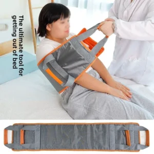 Patient transfer belt handle，Bed repositioning assist belt，Bedridden elderly