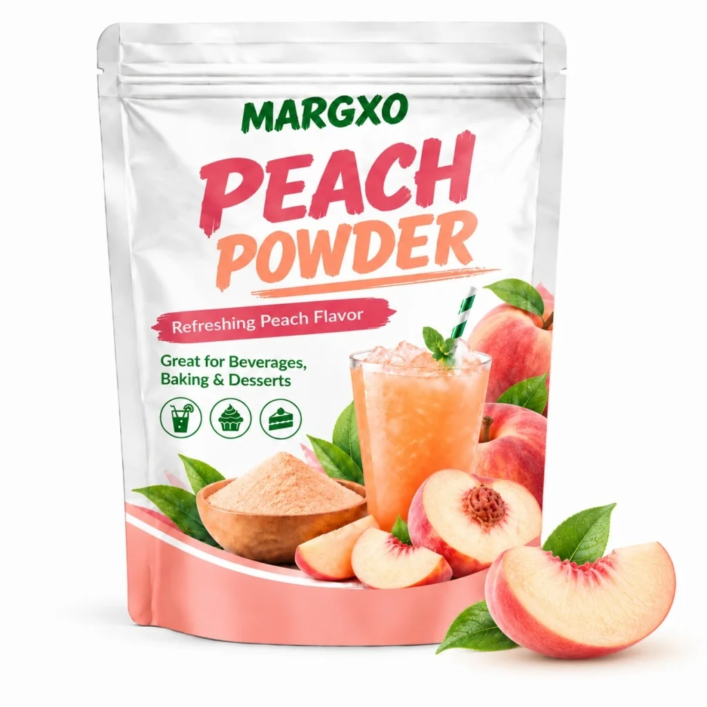 Peach Powder, 150g, Delicate Sweet Peach Flavor, No