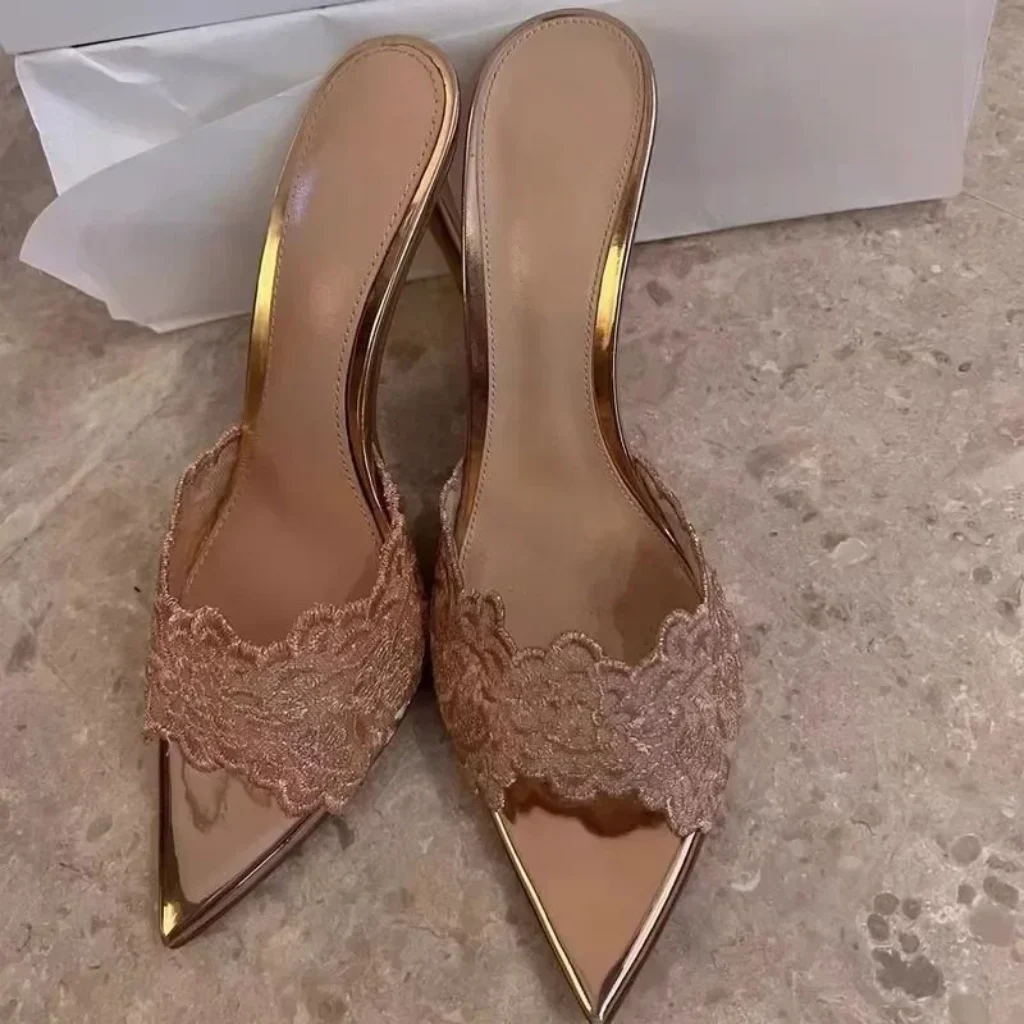 Pointed Banquet High Heels Women 2024 Spring Arrival