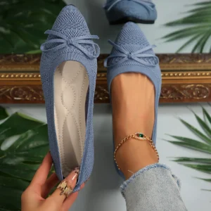 Pointed Bow Flying Flat Shoes Women’s 2026 Summer