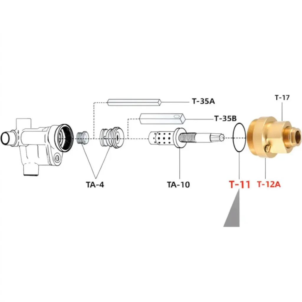 Premium T12A Cap Assembly Symmons Tub Shower Valve