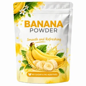 Pure Banana Powder, 6.35oz, Artificial Colors Sugar, Imparts