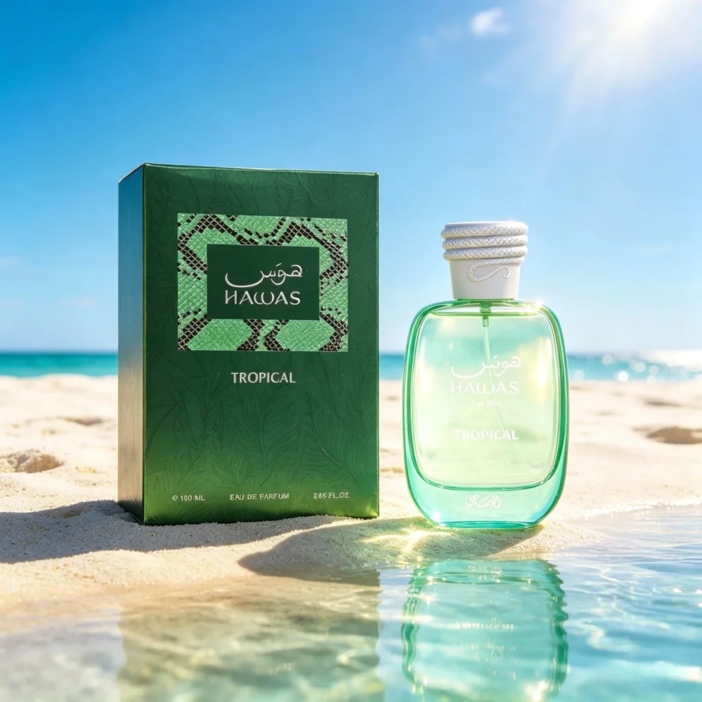 Rasasi Hawas Tropical Him Men’s Light essence Spray