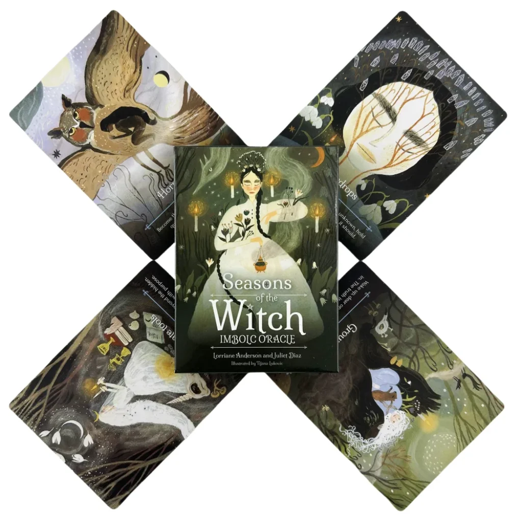 Seasons Witch Imbolc Oracle Cards 44 English Visions