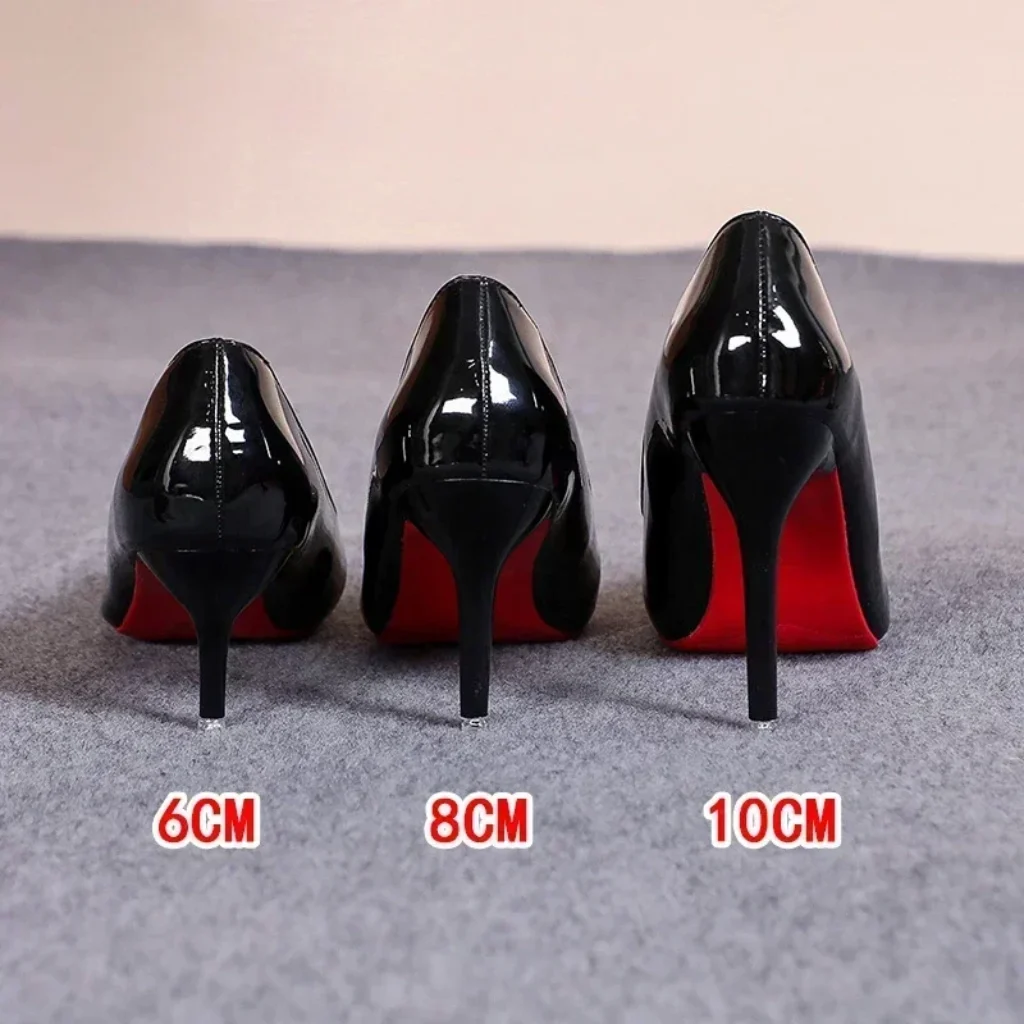 Sexy Red Bottom Women High Heels Classic Ladies