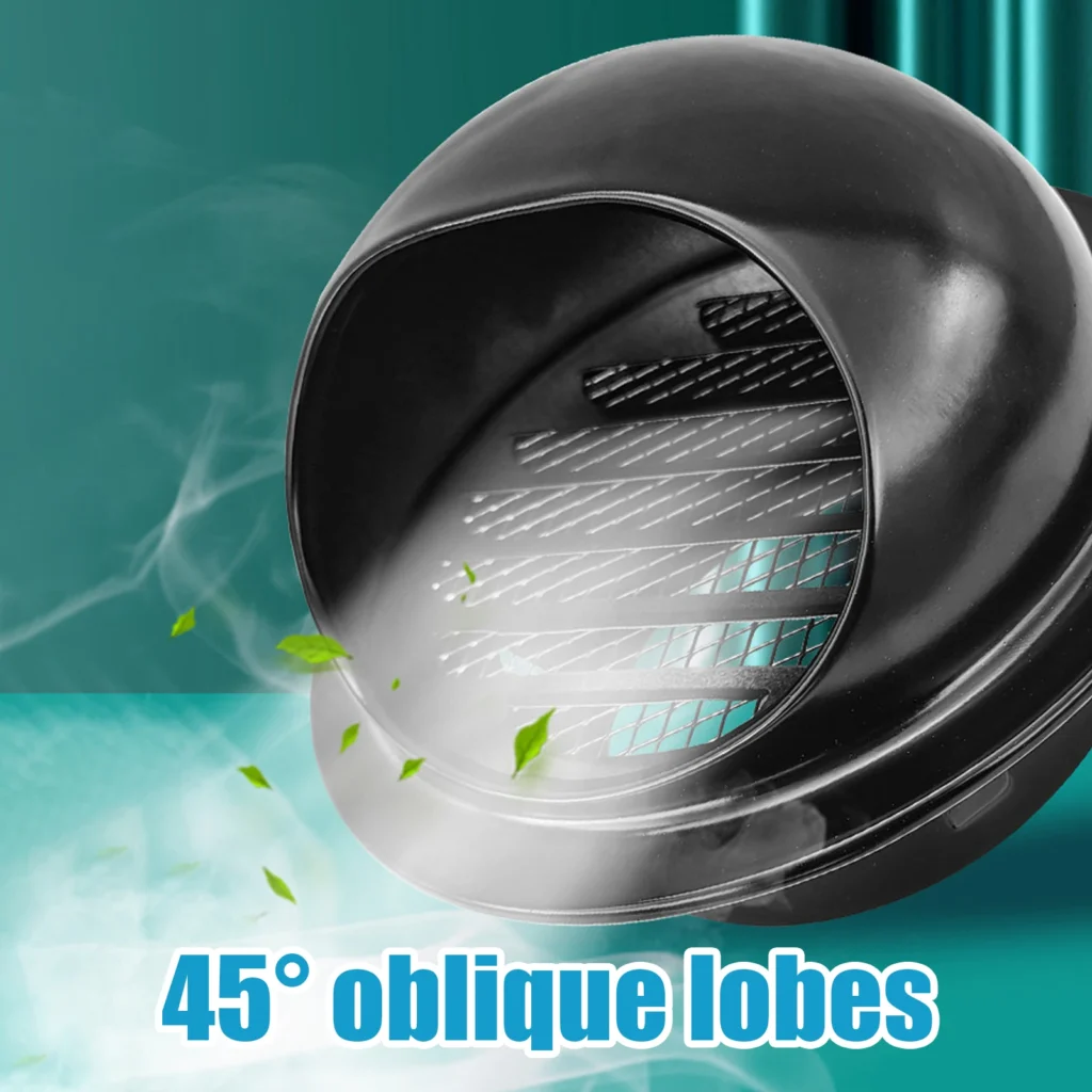 Soffit Vents 100/150mm Round Ventilation Grille Mesh Pipe