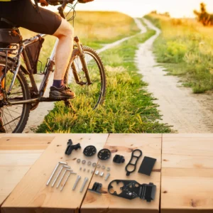 Space-Saving Bike Mount Adjustable Bicycle Stand Compact Design