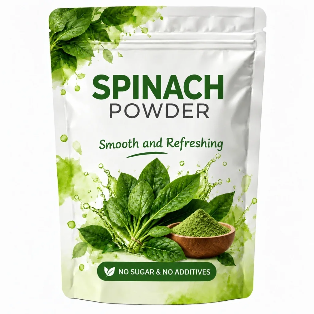 Spinach Powder, Vegetable Powder, Smooth Texture, 180g