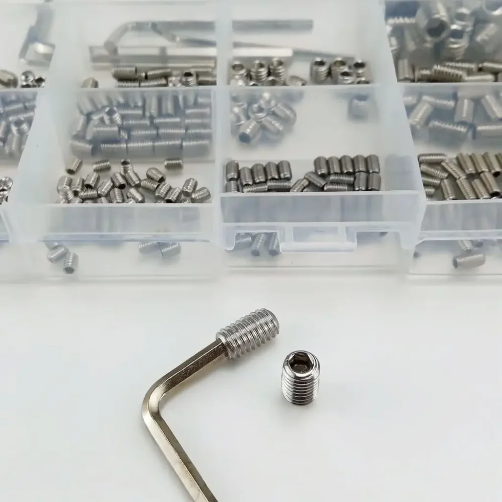 Stainless Steel Grub Screws Hex Socket Cup Point