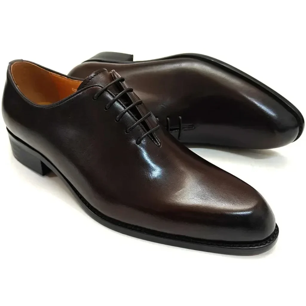 Successful Men’s Leather Shoes High Quality Handmade Oxford