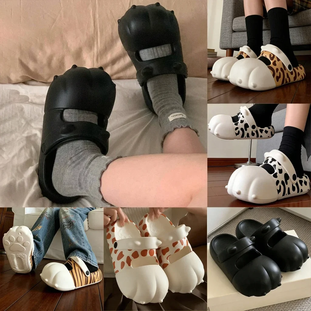 Summer Platform Slippers Women Fashion Soft EVA Color