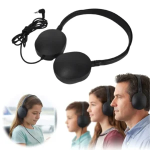 Wired Studio Headphones 32ω Mixing DJ Headphones Noise-Isolating