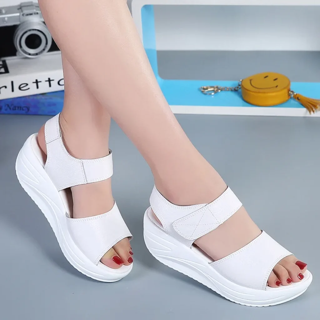 Women’s Sandals Thick Bottom Large Size Open Toe