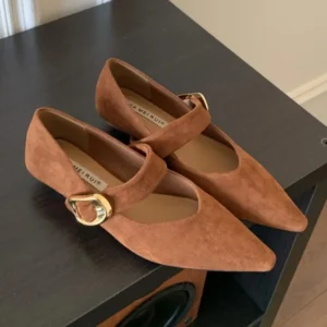 Women’s Shoes Velvet Surface Slip-On Casual Pumps Spring