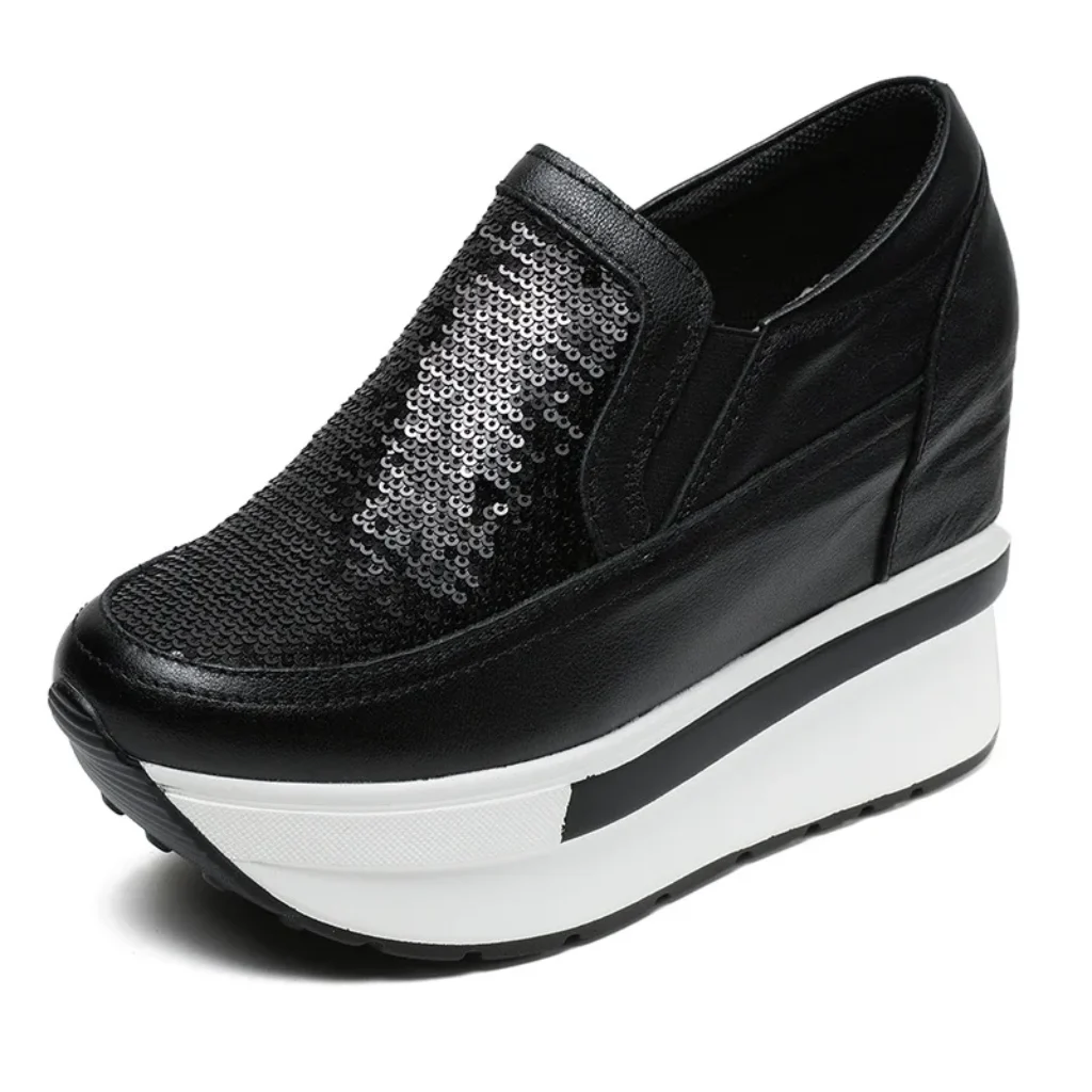 Women’s Sneakers Bling Bling Wedge Heel Comfortable Lightweight