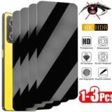 1-3Pcs Privacy Tempered Glass Anti-Spy Screen Protector For OPPO A16S A16 A54S V3 A73 A16K A77 4G 5G Narzo 50A 30A