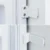 1/4 Sets Refrigerator Door Sliding Guide For Electrolux/Siemens/ Built-in Fridge Door Slide Rail Mounting Kit