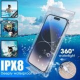 10/1PCS Transparent Waterproof Phone Covers Swimming Bags Underwater Cellphone Protector Pouch Bags for IPhone 16 Samsung Xiaomi