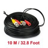 10M/32.8Foot BNC Cable For CVBS CCTV DVR Camera Recorder System Accessories Video Cable DC Power Security Surveillance BNC Cable