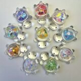 10pcs Glow in The Dark Resin Turtle Figurines Vibrant Colorful Turtle Decor Miniature Ornaments for Indoor Outdoor Home & Garden