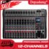 Mixing Console Depusheng PA16 Professional DJ Audio Mixer Sound Board Desk System Interface 16 Channel Digital 99 Reverb Effect