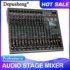 Professional 16 Channel Blueteeth Digital Mixer DJ Music Karaoke Audio Mixing Console Stereo For Recording Stage