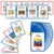 15pcs Double-Sided Prefixes and Suffixes Learning Flashcards,  Easily Master Word Formation, Ideal for Homeschool and Educators