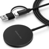 15W Magnetic Wireless Charger For Apple iPhone 15 14 13 12 11 Pro Max 13 Mini XR Wireless Charging on Induction charging station