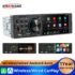 1Din Universal Car Radio 6.28 Inch MP5 Support Wireless Carplay Android AUTO Bluetooth Type-C fast charging Mirror Link USB