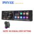 HIPPBQCC 7 Inch Car Radio 1 Din Multimedia Bluetooth Player MP5 Touch Screen FM USB Mirror Link Autoradio with Rear Camera