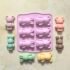 Circle Square Chocolate Mold Handmade Candy Dessert Silicone Mould Baking Tool