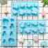 DIY Handmade Biscuit Silicone Mould Chocolate Cake Baking Mould Cartoon Ice Cream Candy Dessert Decor Molds Jewelry Mold Tools