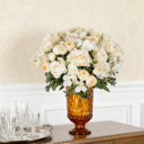 1PC Artificial Flowers High Quality Silk Rose Festival Wreath Home Floral Arrangement Room Decoration Wedding Outdoor Arch Decor