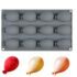 1/4Pcs Mini Rectangular Silicone Pans for Bread Toast Cake Baking Molds Non-Stick Cake Pans Brownie Mould Loaf Pastry Tool