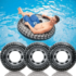 Summer Inflatable Ring Donut Inflatable Water Floating Ring Water Floating Mat Adult Children And Teenagers Water Play Supplies