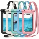 1PC transparent mobile phone waterproof bag large general diving swimming hot spring smartphone waterproof bag