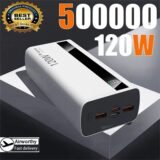 200000mAh Large Capacity PowerBank 120W Super Fast Charging Portable External Battery Powerbank For Iphone Samsung Xiaomi ﻿