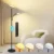 2025 Upgraded 42W 4500LM LED Floor Lamp with Rotatable Reading Light, Touch Remote Control & Memory Function