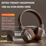 2025 New 5.3 Foldable Wireless Bluetooth Headsets Headset Gamer Choice Retro Over Ear Headphones DJ Stereo Sounds Bluetooth